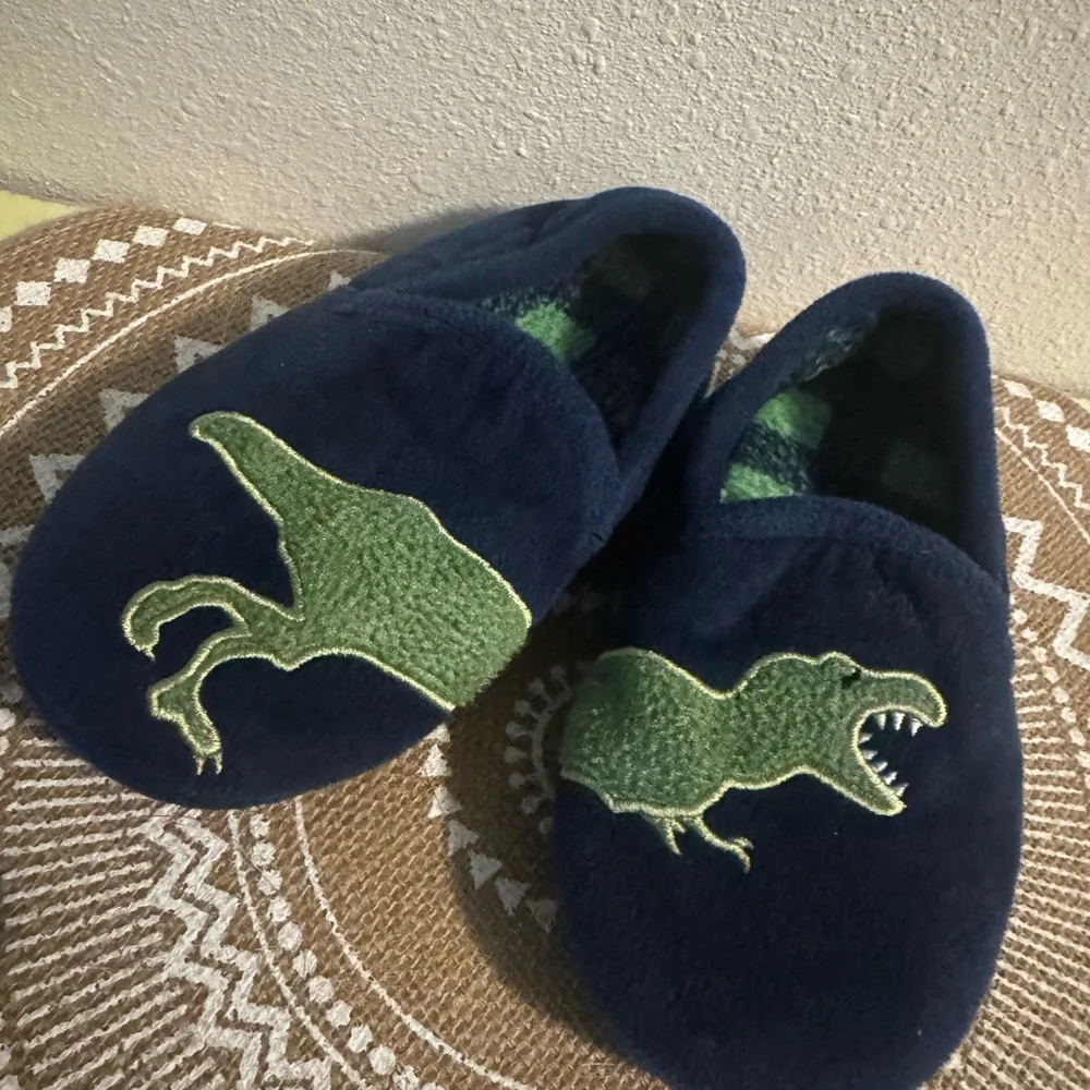 Wonder Nation Dinosaur Toddler/Little Kid slipper